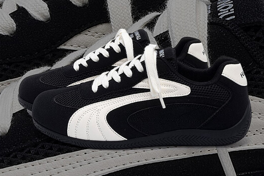  环球 国潮德训鞋2025夏季新款小众板鞋男ZHQ3768 黑色 41